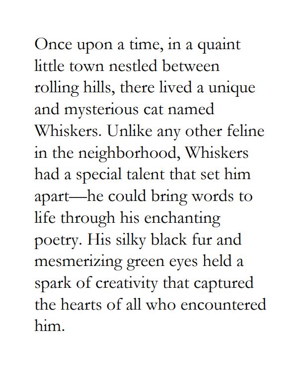 Printable Texts for Blackout Poetry Poetry Cat PDF